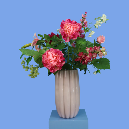 Kunstboeket Robby in Pols Potten vaas, maat XL – Reflower