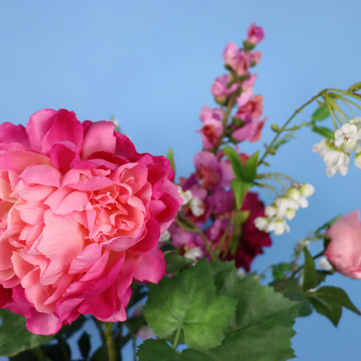 Kunstboeket Robby in Pols Potten vaas, maat XL – Reflower
