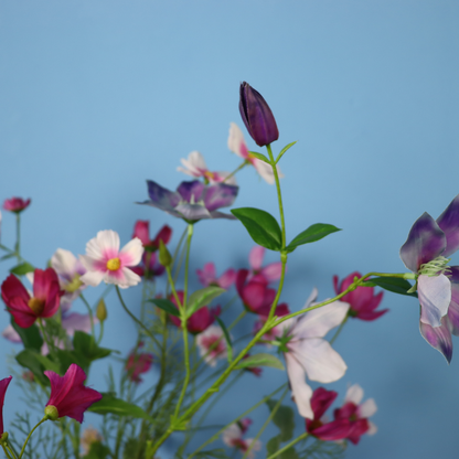 L - Veerle | Studio Harm & Elke vaas met kunstbloemen | Large