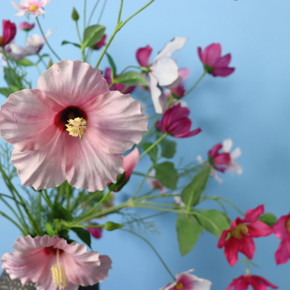 L - Veerle | Studio Harm & Elke vaas met kunstbloemen | Large