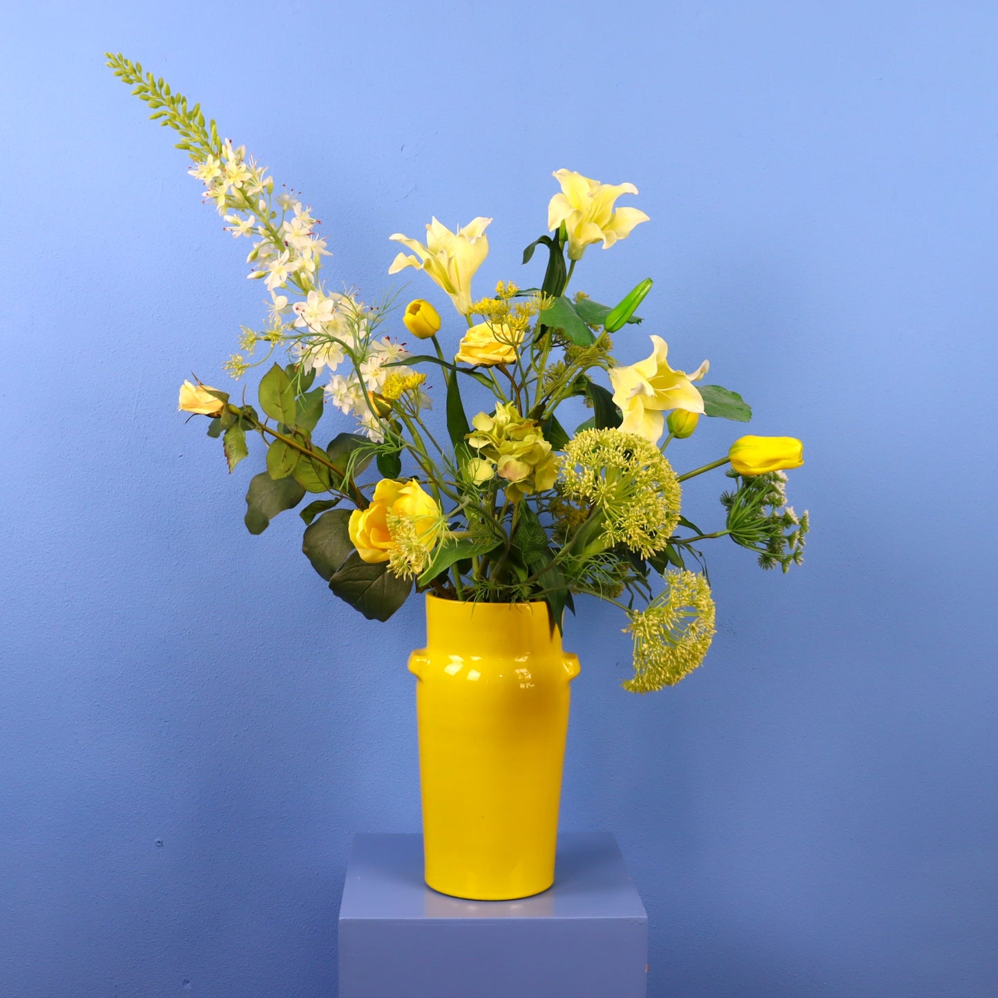 L - Sterre | Serax vaas met kunstbloemen | Large