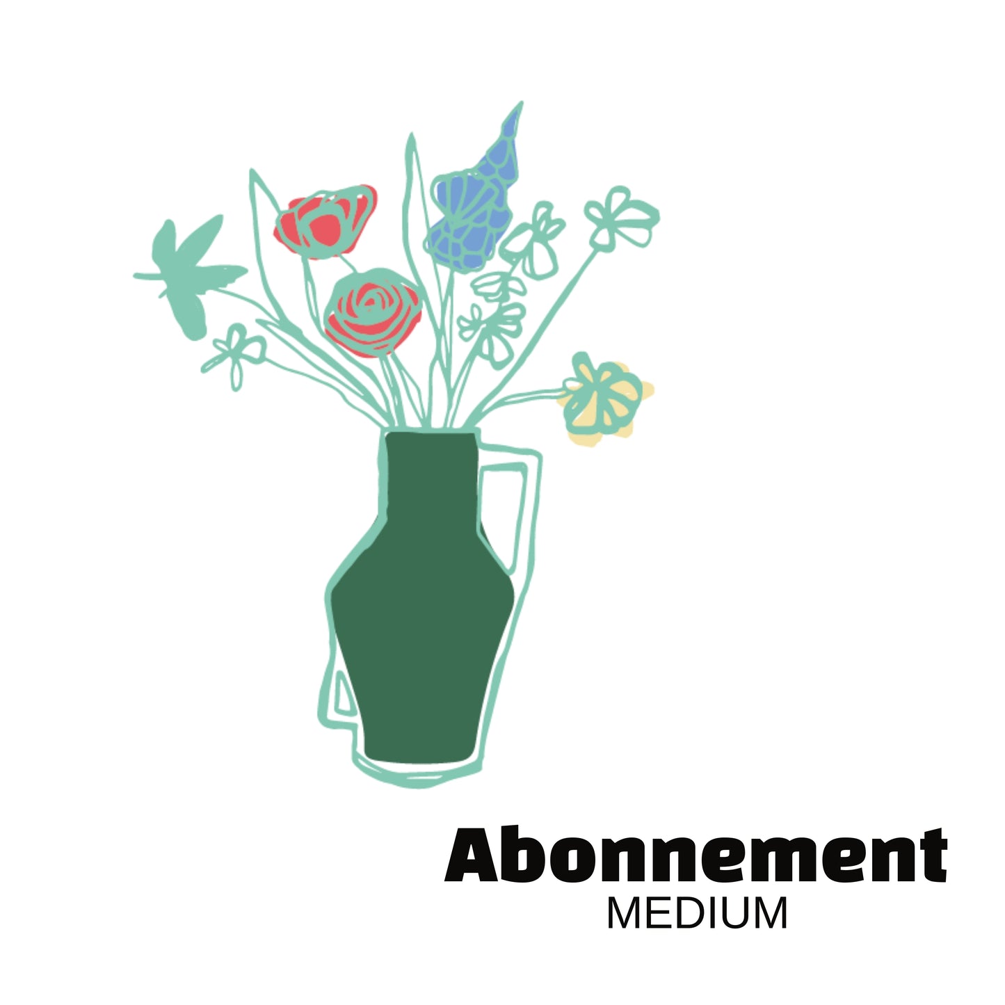 Reflower Medium Abonnement | €20 per maand