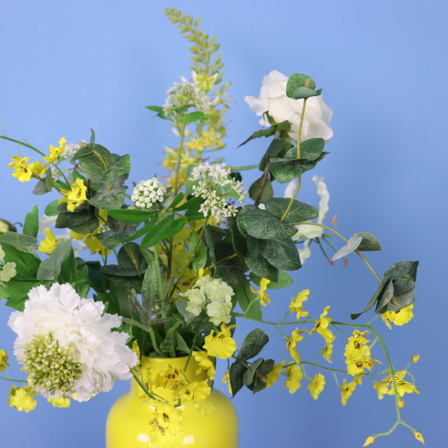 L - Jan | Bosa Ceramiche vaas met kunstbloemen | Large