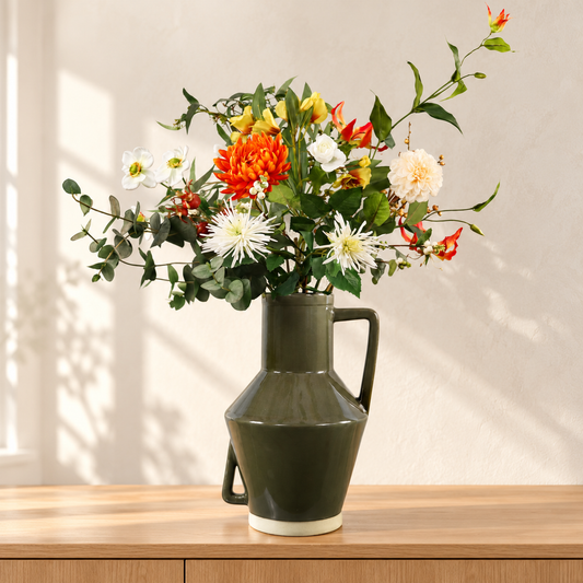 XL - Liz | Return to Sender vaas met kunstbloemen | XL