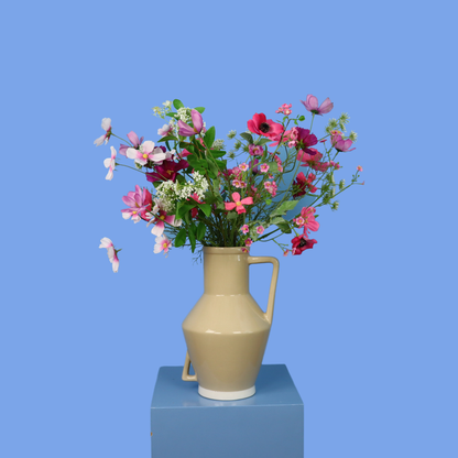 L - Güner | Return to Sender vaas met kunstbloemen | Large