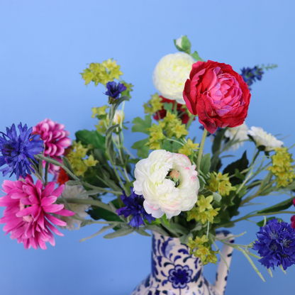 L - Froukje | Return to Sender vaas met kunstbloemen | Large