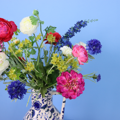 L - Froukje | Return to Sender vaas met kunstbloemen | Large