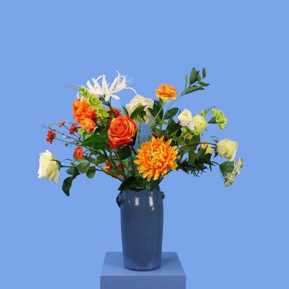 L - Alida | Serax vaas met kunstbloemen | Large
