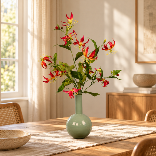 L - Rupert | Pip Studio vaas met kunstbloemen | Large