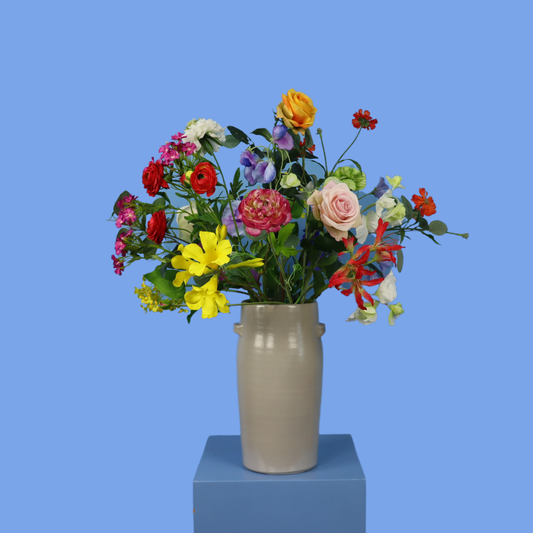 L - Beaudine | Serax vaas met kunstbloemen | Large