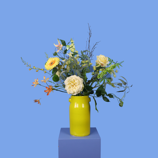 L - Bettina | Serax vaas met kunstbloemen | Large