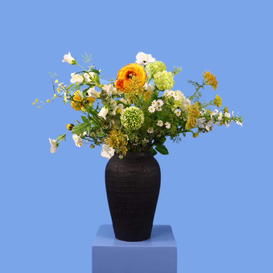 XL - Carel | Serax vaas met kunstbloemen | XL