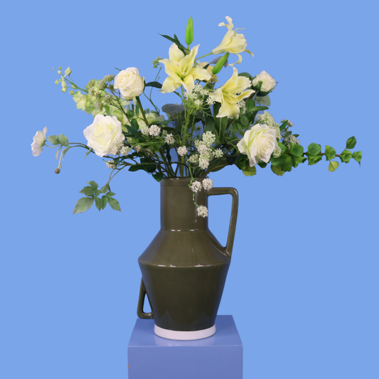 Kunstboeket Corry in Return to Sender vaas, maat XL – Reflower