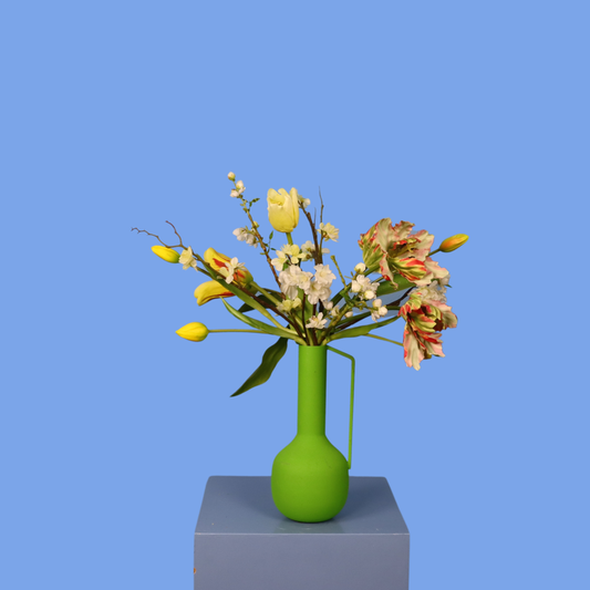 M - Dawina | Pols Potten vaas met kunstbloemen | Medium