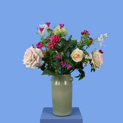 L - Emy | Serax vaas met kunstbloemen | Large