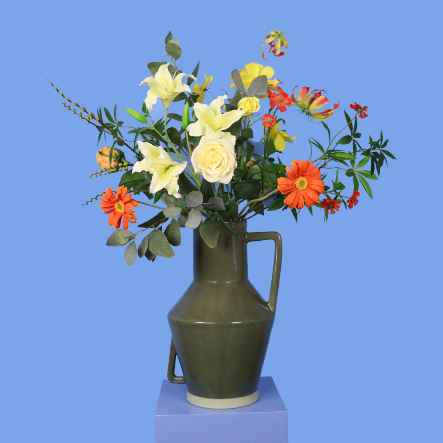 XL - Fenne | Return to Sender vaas met kunstbloemen | XL