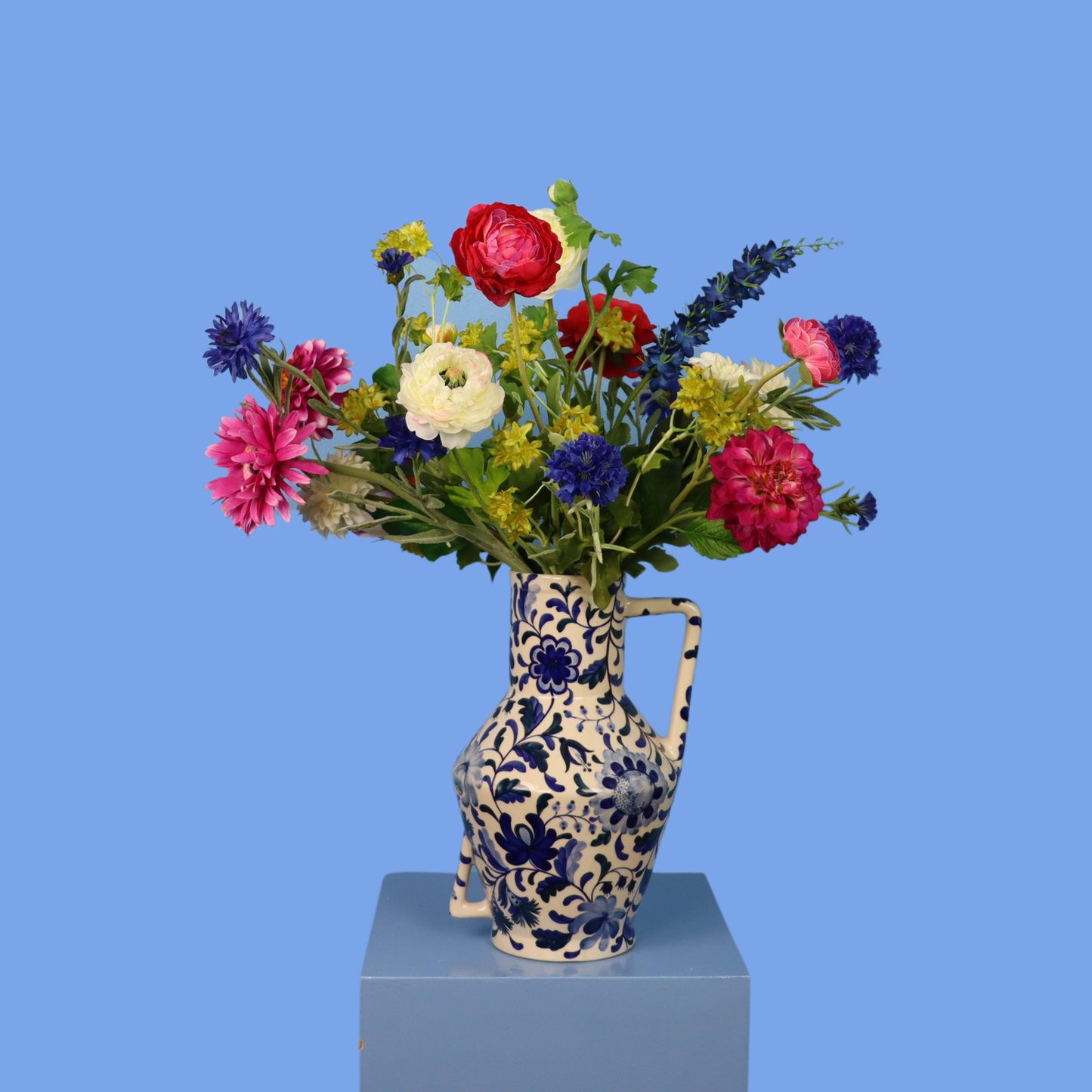 L - Froukje | Return to Sender vaas met kunstbloemen | Large