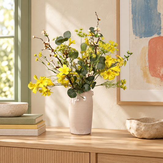 L - Rachelle | Serax vaas met kunstbloemen | Large