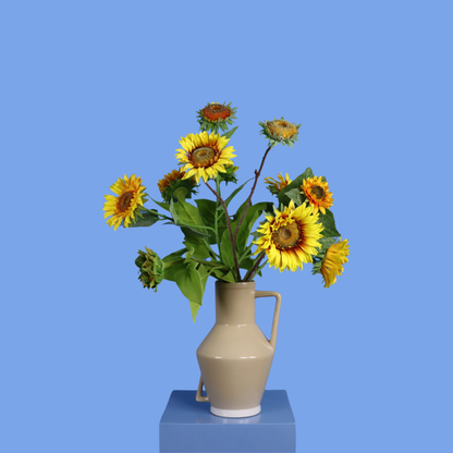 L - Hidde | Return to Sender vaas met kunstbloemen | Large