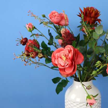 L - Joep | HEMA vaas met kunstbloemen | Large