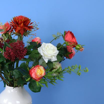 L - Joep | HEMA vaas met kunstbloemen | Large