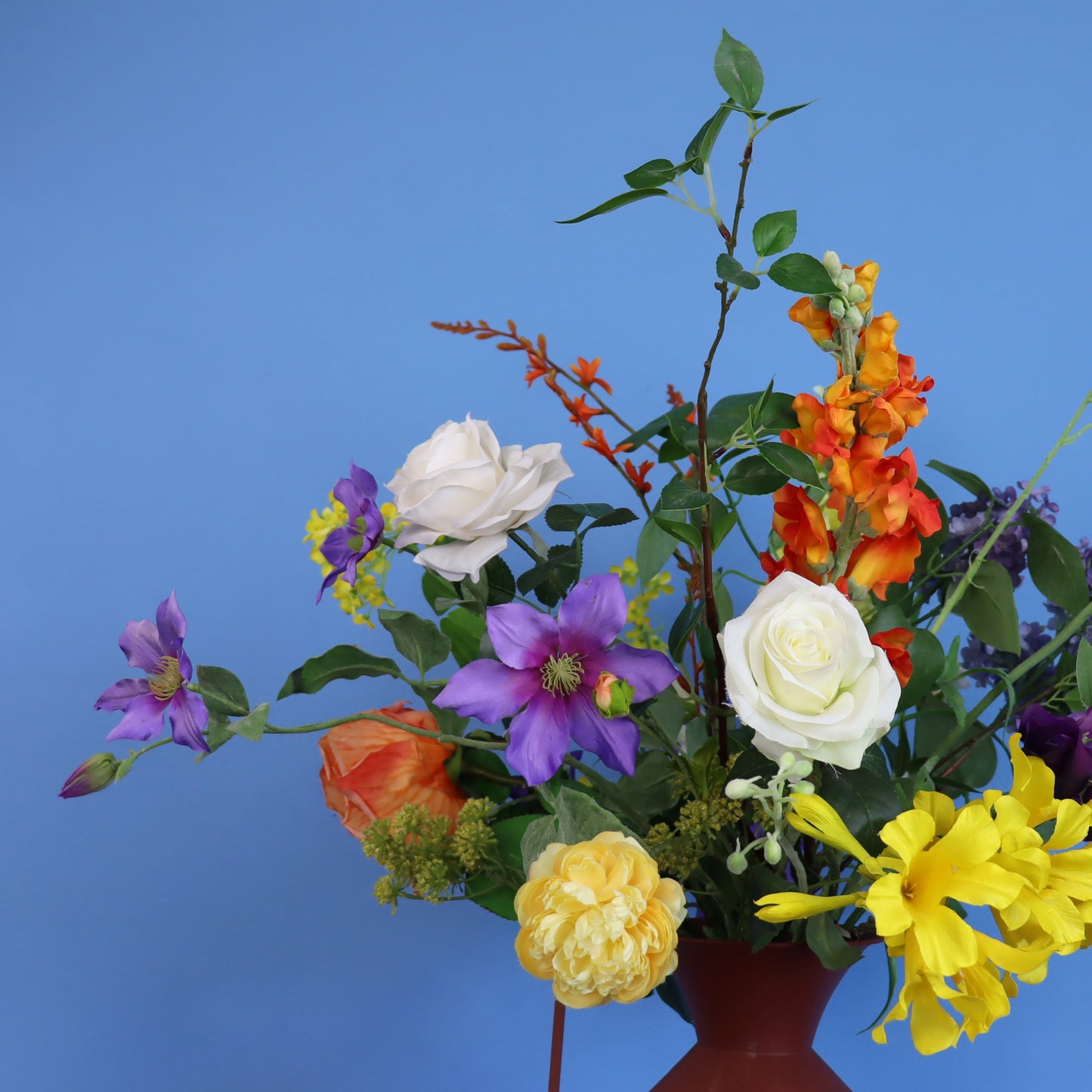 XL - Krijn | Pols Potten vaas met kunstbloemen | XL