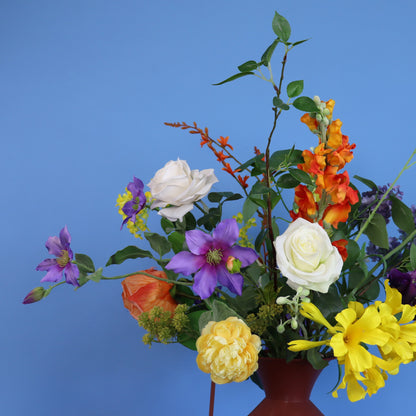 XL - Krijn | Pols Potten vaas met kunstbloemen | XL