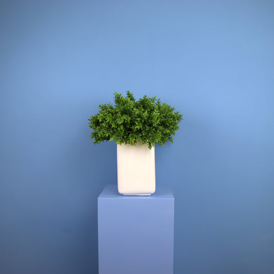 Witte plantenbak Zurich, maat XL – Reflower