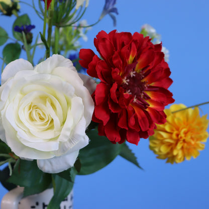 L - Hannie | Return to Sender vaas met kunstbloemen | Large