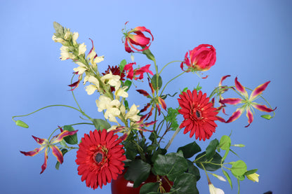 L - Wout - Vintage rode vaas