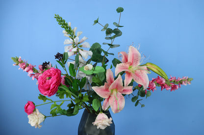 XL - Caro | Overig vaas met kunstbloemen | XL