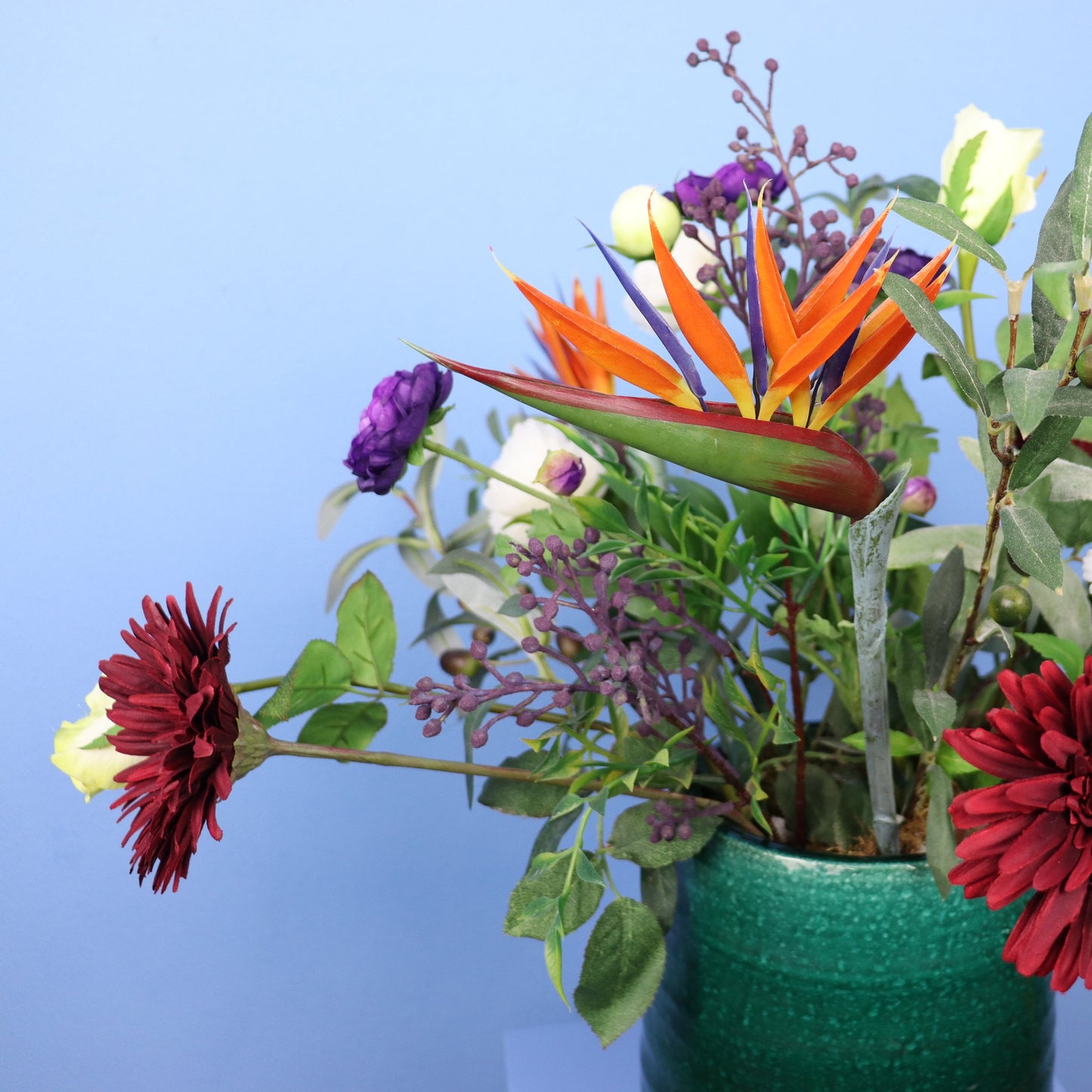 L - Guus | Serax vaas met kunstbloemen | Large