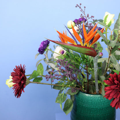 L - Guus | Serax vaas met kunstbloemen | Large