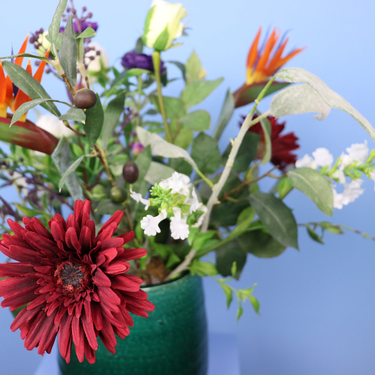 L - Guus | Serax vaas met kunstbloemen | Large