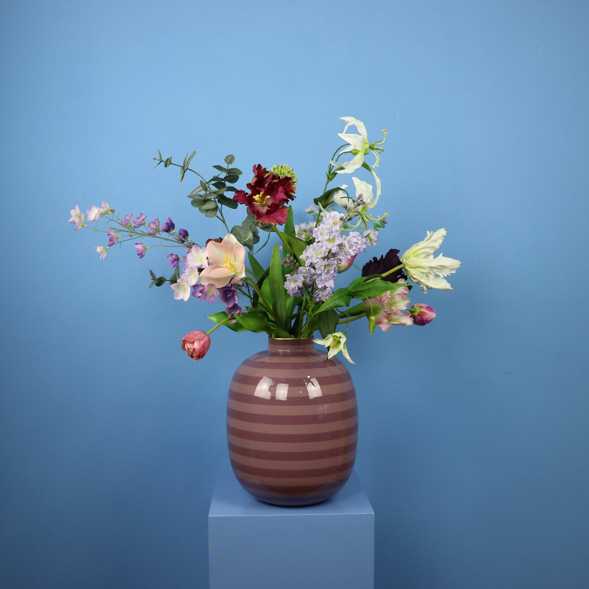 L - Adele | Pip Studio vaas met kunstbloemen | Large
