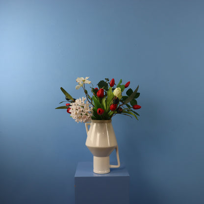 L - Jessika | Return to Sender vaas met kunstbloemen | Large