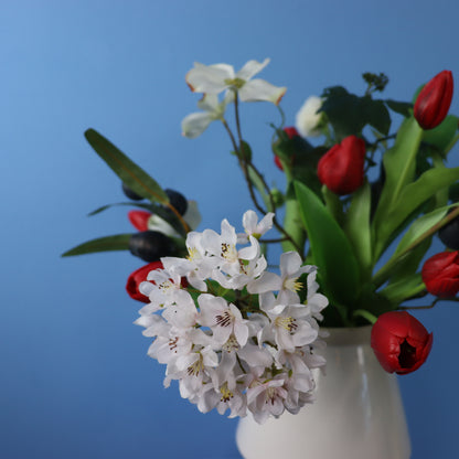 L - Jessika | Return to Sender vaas met kunstbloemen | Large