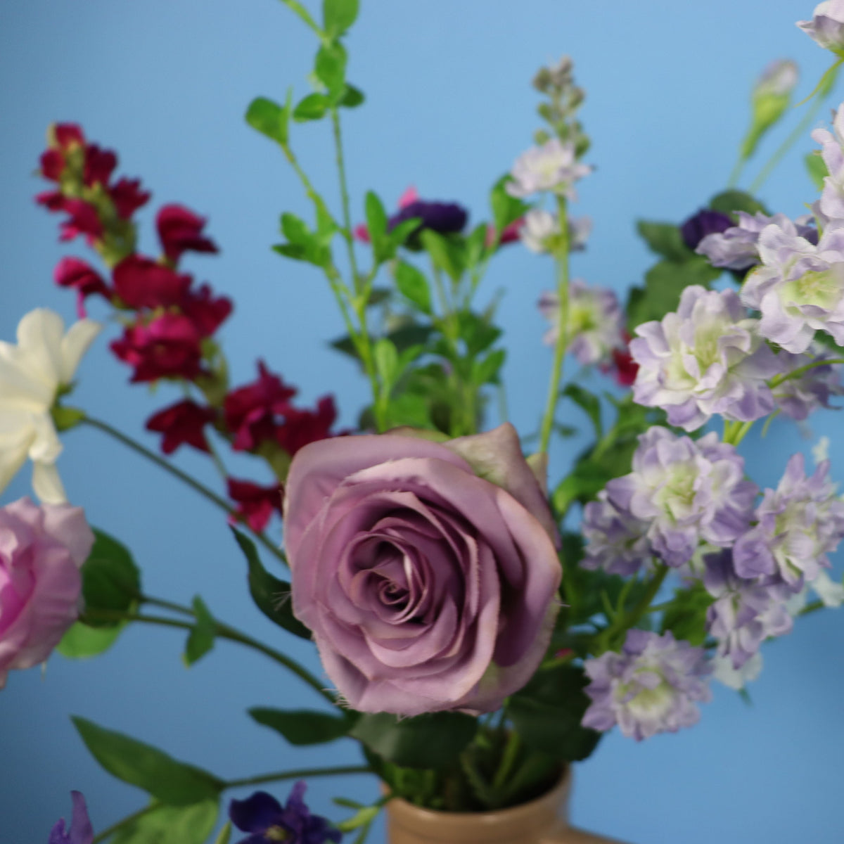 Kunstboeket Twiggy in Return to Sender vaas, maat L – Reflower