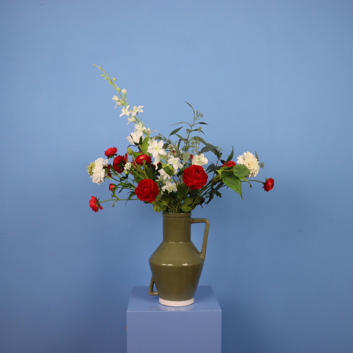 L - Lieke | Return to Sender vaas met kunstbloemen | Large