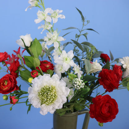 L - Lieke | Return to Sender vaas met kunstbloemen | Large
