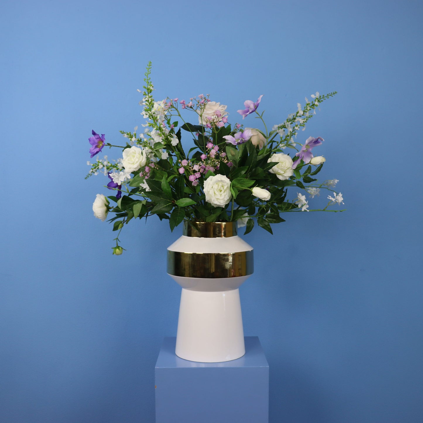 XL - Senn | Pols Potten object vaas met kunstbloemen | XL
