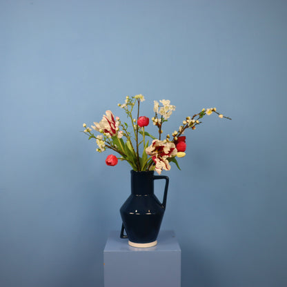 L - Roxanne | Return to Sender vaas met kunstbloemen | Large