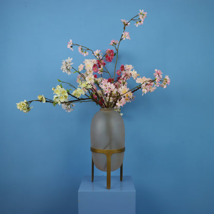 L - Diva | Urban Nature Culture vaas met kunstbloemen | Large