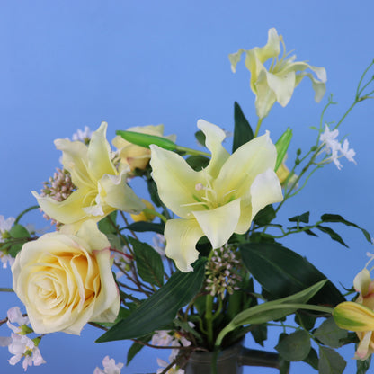 L - Langston | Return to Sender vaas met kunstbloemen | Large