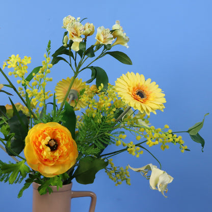 L - Dennis | Return to Sender vaas met kunstbloemen | Large