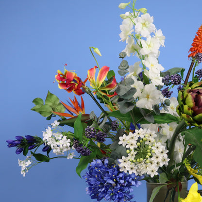 XL - Jet | Return to Sender vaas met kunstbloemen | XL