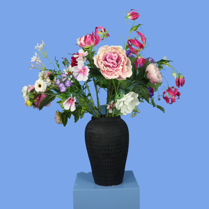 XL - Ilona| Serax vaas met kunstbloemen | XL