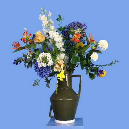 XL - Jet | Return to Sender vaas met kunstbloemen | XL