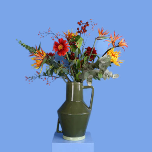 XL - Lisan | Return to Sender vaas met kunstbloemen | XL