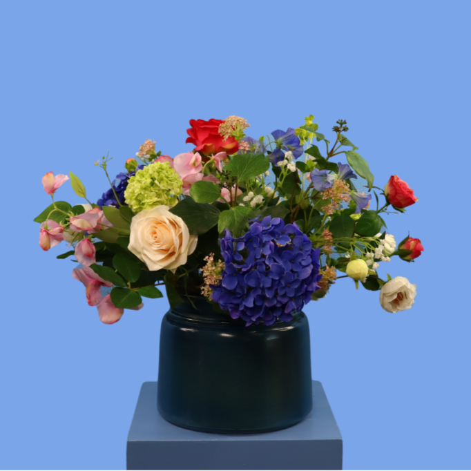 L - Leontine | Serax vaas met kunstbloemen | Large